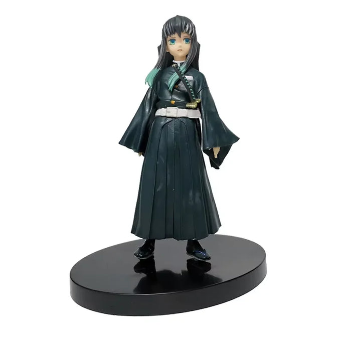 Anime Figure Demon Slayer Figures Kimetsu No Yaiba Doll Tanjiro Nezuko Zenitsu Figurine Inosuke Warrior Action Figure Model Toys