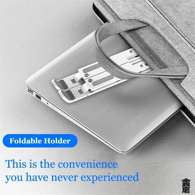 Portable foldable computer monitor stand, adjustable laptop stand, suitable for small-sized tablet dock accessories