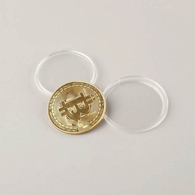 1pcs Bitcoin Gold Coins Virtual Coins Commemorative Coins Small Gifts Bitcoin Foreign Trade