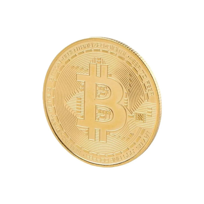 1pcs Bitcoin Gold Coins Virtual Coins Commemorative Coins Small Gifts Bitcoin Foreign Trade