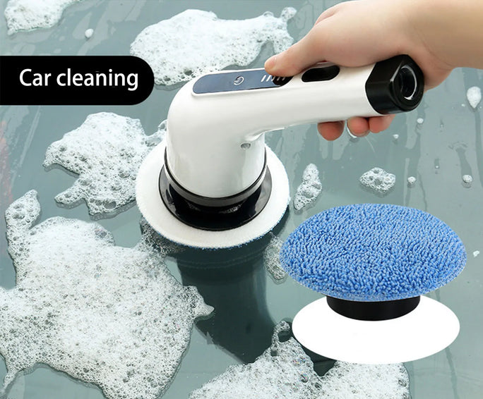 Electric Cleaning Brush 9 in 1 2000 mAh , Cleaning Tool for Living Room, Bathroom and Kitchen