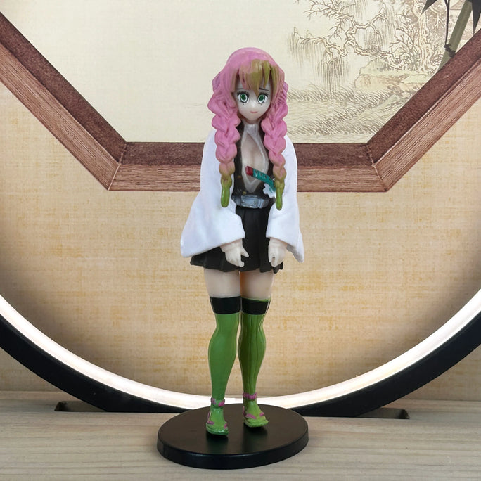 Anime Figure Demon Slayer Figures Kimetsu No Yaiba Doll Tanjiro Nezuko Zenitsu Figurine Inosuke Warrior Action Figure Model Toys