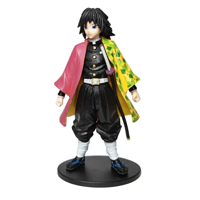 Anime Figure Demon Slayer Figures Kimetsu No Yaiba Doll Tanjiro Nezuko Zenitsu Figurine Inosuke Warrior Action Figure Model Toys