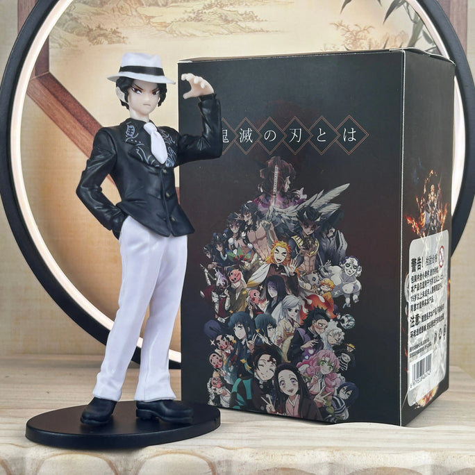 Anime Figure Demon Slayer Figures Kimetsu No Yaiba Doll Tanjiro Nezuko Zenitsu Figurine Inosuke Warrior Action Figure Model Toys