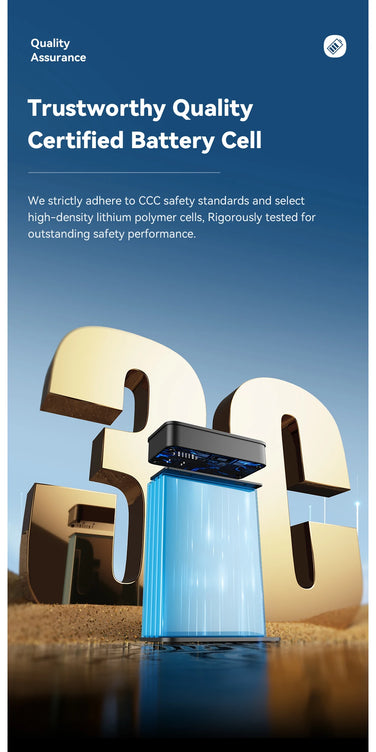 Essager Power Bank 20000mAh Portable PD 65W Fast Charging  Mobile Phone External Battery Powerbank For iPhone17 16 15 Laptop Mac